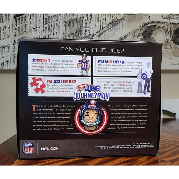 Steelers Find Joe Journeyman 500 Piece Puzzle - Picture 2 of 3